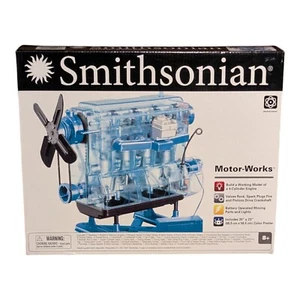 Smithsonian Motor-Works Gas Engine Model Kit New In Box - Ages 8+ - Picture 1 of 7