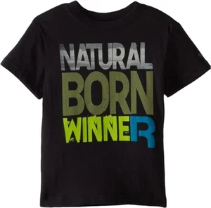 Reebok Little Boys' Kids * Natural Born Winner * Tee Size XL ( 7 ) - Picture 1 of 5