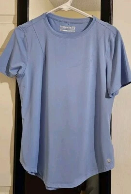 Camiseta Avalanche Suave Cómoda Para Hombre Talla Mediana Azul Manga Corta Cuello Redondo Foto 1 de 4