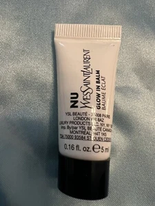 YSL NU Glow In Balm Baum Eclat Face Priming Moisturizer .16oz / 5 ml Travel Size - Picture 1 of 1