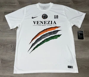 Maglia Calcio Venezia FC 2017/18 bianca rara Nike Dri-Fit nuova con etichette 2xl - Foto 1 di 10