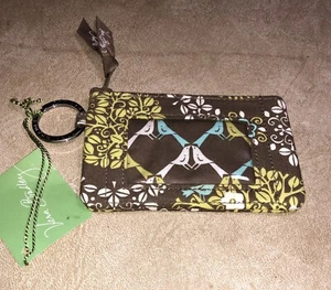 Vera Bradley Sittin In A Tree Identificación Billetera Llavero Pájaros - Imagen 1 de 6