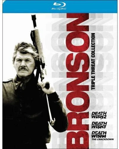 Bronson Triple Threat Collection: Death Wish 2 / Death Wish 3 / Death Wish 4: the Crackdown (Blu-ray)