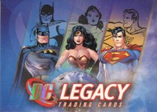 DC Legacy Gold Parallel Base Card #1 Checklist