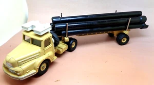 DINKY TOYS Réf 39B UNIC semi remorque Porte Pine Line ROUE CONCAVE quasi NEUF - Picture 1 of 9