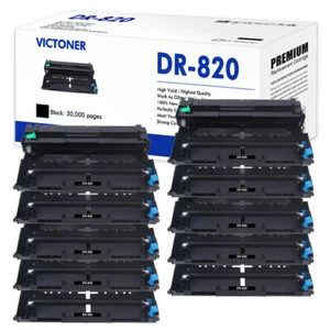 Batería 10PK DR820 DR-820 compatible con Brother TN850 HL-L6200D HL-L6300DW MFC-L6800DW - Imagen 1 de 8