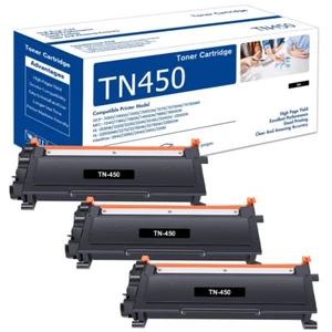 3PK TN-450 Toner Compatible with Brother HL-2270DW HL-2280DW HL-2240 MFC-7360N - Picture 1 of 1