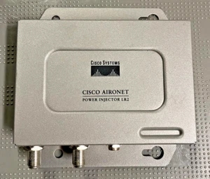 Cisco Aironet 1300 Power Injector LR2 (AIR-PWRINJ-BLR2) w/ 48V DC Power Adapter - Picture 1 of 4