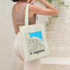 St Andrews, Fife Town Map Cotton Shopper Tote Bag