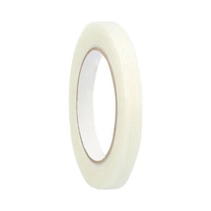 72 rollos - 1/2" x 60 yardas cinta de fibra de vidrio para flejar filamento 4 mil - Imagen 1 de 8