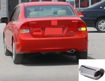 Автомобильный задний выхлопной наконечник глушитель выхлопной трубы для 2006-2011 Honda Civic стали 1шт - Изображение 1 из 4