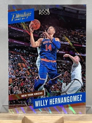 2017-18 Prestige Willy Hernangomez #65 "Mist" NY Knicks 0088 - Image 1 of 2