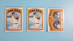 2021 Topps Heritage Error Card Lot x3 Error on Back - Dubon & Mets Rookie Stars - Bild 1 von 2