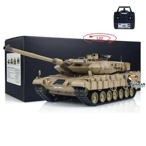Tongde 1/16 German Leopard2A7 RC Infrared Battle Tank Electric Military Tanks - Picture 1 of 12