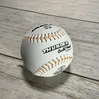 Dudley Thunder Gold Heat Oficial 12" Lanzamiento Lento Softbol WS-12 Nuevo en Caja ASA Foto 1 de 4