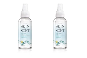 2 x Avon Skin So Soft Dry Oil Body Spray Insect Mosquito Repellant Properties - Picture 1 of 1