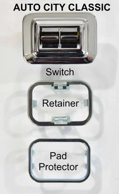 1958 Chev Two Button Window Switch Wagon Sedan Delivery & 58 Chev Parts Catalog - Image 1 of 4