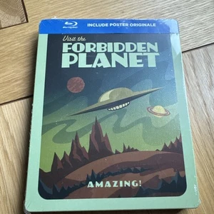 Forbidden Planet Blu Ray Steelbook - Picture 1 of 2