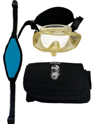 Atomic Aquatics Frameless Ultraclear Dive Mask - Image 1 of 4