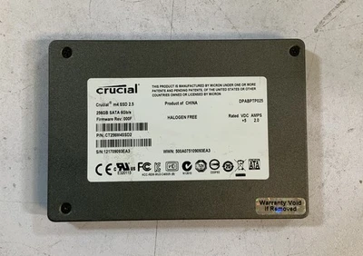 Crucial M4 CT256M4SSD2 256GB 2.5" SATA Internal Solid State Drive NS H7B - Image 1 of 3
