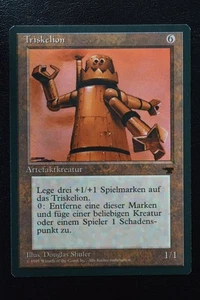 Magic The Gathering MTG TRISKELION GERMAN Renaissance LP Lightly Played - Picture 1 of 2
