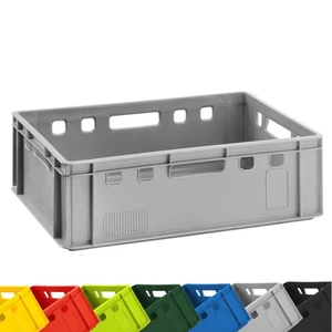 BURI Fleischerkiste Fleischkiste Eurofleischerkiste E2 Stapelkiste Metzgerkiste - Bild 1 von 7