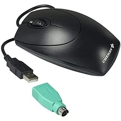 CHERRY M-5450 - Mice (USB + PS/2, Optical, Black, 121 x 63 x 38 mm, FCC, Curus,  - Image 1 of 4