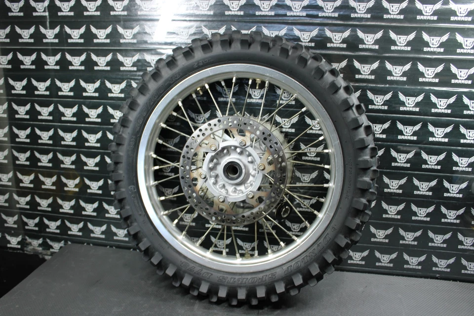 2004 YAMAHA WR250F OEM D.I.D 18"X1.85" REAR BACK WHEEL RIM HUB 5ET-25311-00-00 - Image 1 of 4