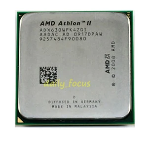 AMD Athlon II X4 630 ADX630WFK42GI 2.8 GHz Socket AM3 Quad-Core CPU Processor - Picture 1 of 4