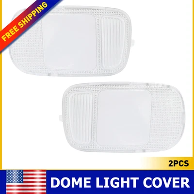 Fits 2002-2008 Dodge RAM 1500 2500 3500 Overhead Front Map/Dome Light Cover Lens - Image 1 of 4
