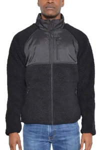 Full Zip Sherpa Fleece Jacket - Picture 1 of 17