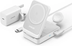 MagGo 3-in-1 Wireless Charging Station, MagSafe Charger Compatible, Qi2 Certifie - Picture 1 of 8