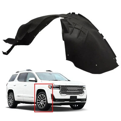 Front Fender Inner Panel For 2020-2023 GMC Acadia Passenger Right Side Black Foto 1 de 4