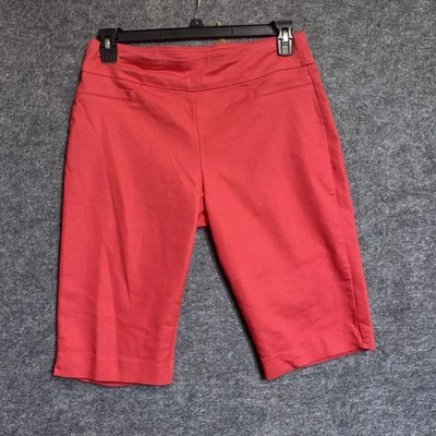 Pantalones Cortos Croft and Barrow Talla 8 Chinos Mujer Rosa Coral Planos Foto 1 de 4