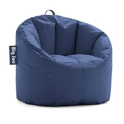  Silla Beanbag Milano azul marino Smartmax Foto 1 de 4