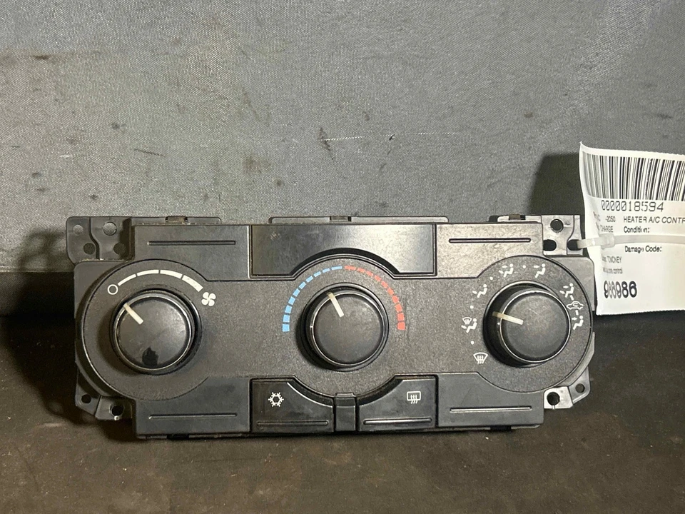 Fits 2008-2010 Dodge Charger Heater A/c Control OEM:55111871AB Foto 1 de 4