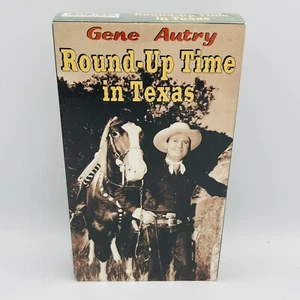 Round Up Time in Texas VHS Gene Autry, Smiley Burnette, Brand NEW SEALED - Picture 1 of 6