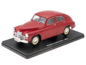 FSO Warszawa M20 (1951) 1:24 Hachette Diecast Modellauto Miniatur ELC908 - Bild 1 von 3