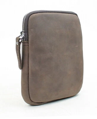 Vintage Leather Cowhide Leather Big Pouch LA93 - Vagarant Traveler - Image 1 of 3