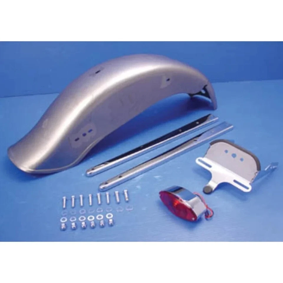 Harley Fender XL Bobbed Kit Steel Sportster 57-78 Cateye Lamp V-Twin 50-0792 HB - Image 1 of 4