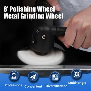 7 Pcs 6inch Polishing Wheels Kit Reusable Kit Including 4 Polishing Wheels jejSt - Picture 1 of 11