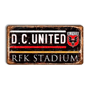 Metal sign D.C. United vintage DC United home stadium D.C.United soccer MLS - Picture 1 of 5