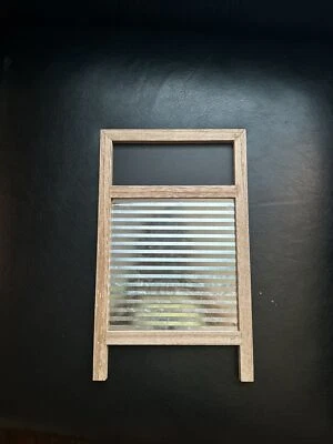 Decorative Laundry Washboard Chalkboard/Magnetic 12 x 7.25” Craft - Image 1 of 2