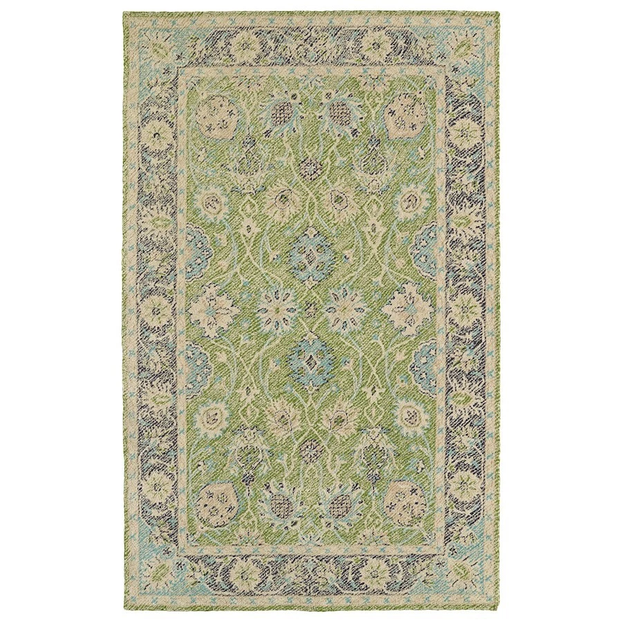 Kaleen Rugs Weathered Area Rug, Lime Green, 5'x7'6" - WTR08-96-576 Foto 1 de 1