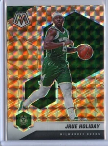 2020-21 Panini Mosaic Mosaic Reactive Orange #156 Jrue Holiday - Picture 1 of 1
