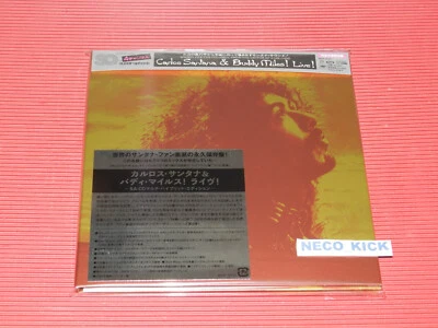 CARLOS SANTANA & BUDDY MILES LIVE  JAPAN Multi-ch Hybrid SACD 7inch EP LEEVE 6WT Foto 1 de 3