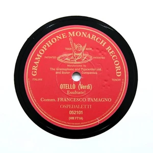FRANCESCO TAMAGNO "Otello - Esultate!" 12" HISTORIC MASTERS HM FT1 [VINYL 78] - Picture 1 of 1