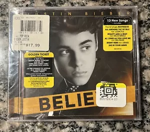BELIEVE by JUSTIN BIEBER (CD, 2012 - USA) BRAND NEW, FACTORY SEALED! - Picture 1 of 5