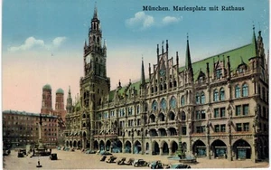 Munich Munchen Marienplatz Rathaus Deutsche Reich 1920 Germany - Picture 1 of 2