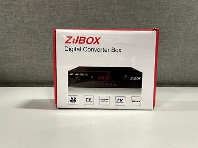 ZJBOX Digital TV Converter for Analog HDTV Live 1080P Record & Playback USB - Image 1 of 4